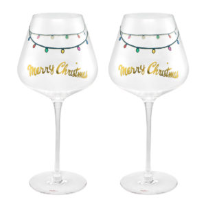 cath kidston christmas wine glasses