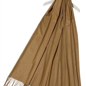 Super Soft Plain Pashmina Tan
