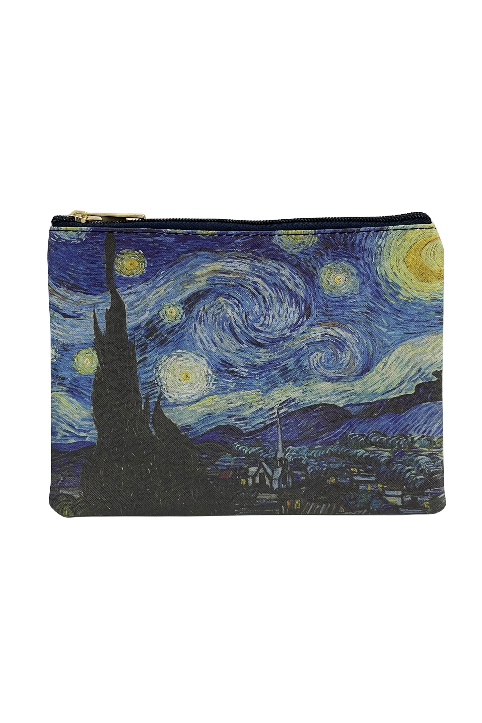 Van Gogh Starry Night Print – Mini Clutch Bag – Magpies Nest