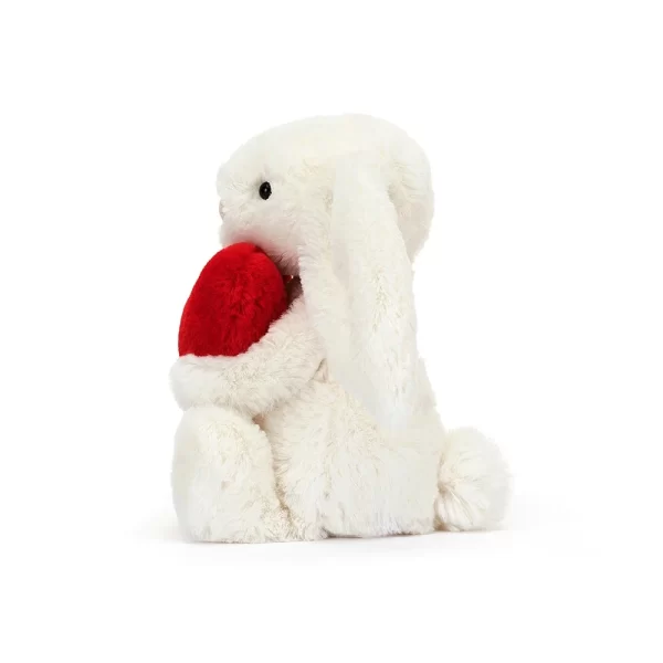 Jellycat Bashful Red Love Heart Bunny Small – Magpies Nest