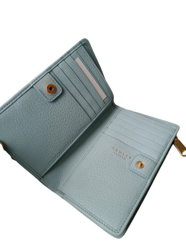 Radley London Come Rain Or Shine Bifold Purse Seafoam - Magpies Nest